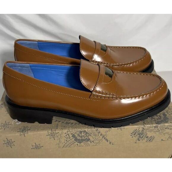 Free People Shoes - Free People Liv Penny Loafer Bronze Women 40 US 10 Comfort NIB